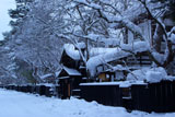 角館武家屋敷の雪の華