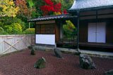 東福寺龍吟庵 紅葉の東庭