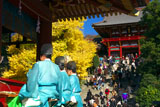 在りし日の鶴岡八幡宮