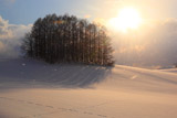 晴れ雪