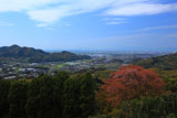 天保古平家一本桜から源平最後の合戦場を見下ろす