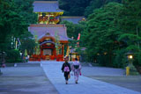鶴岡八幡宮の舞殿と本宮
