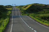 波打つ道路