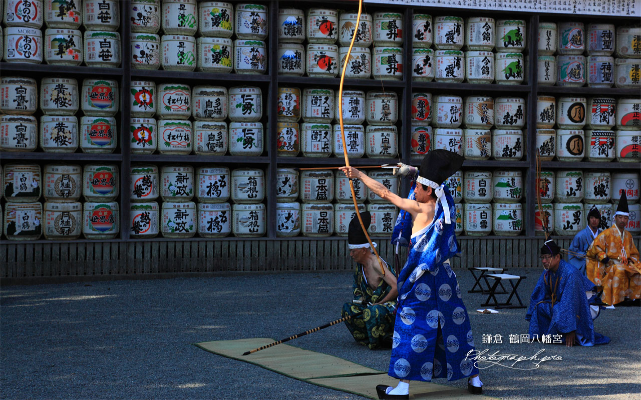 鶴岡八幡宮の神嘗奉祝祭 壁紙