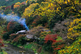 京都八瀬 紅葉の平八茶屋