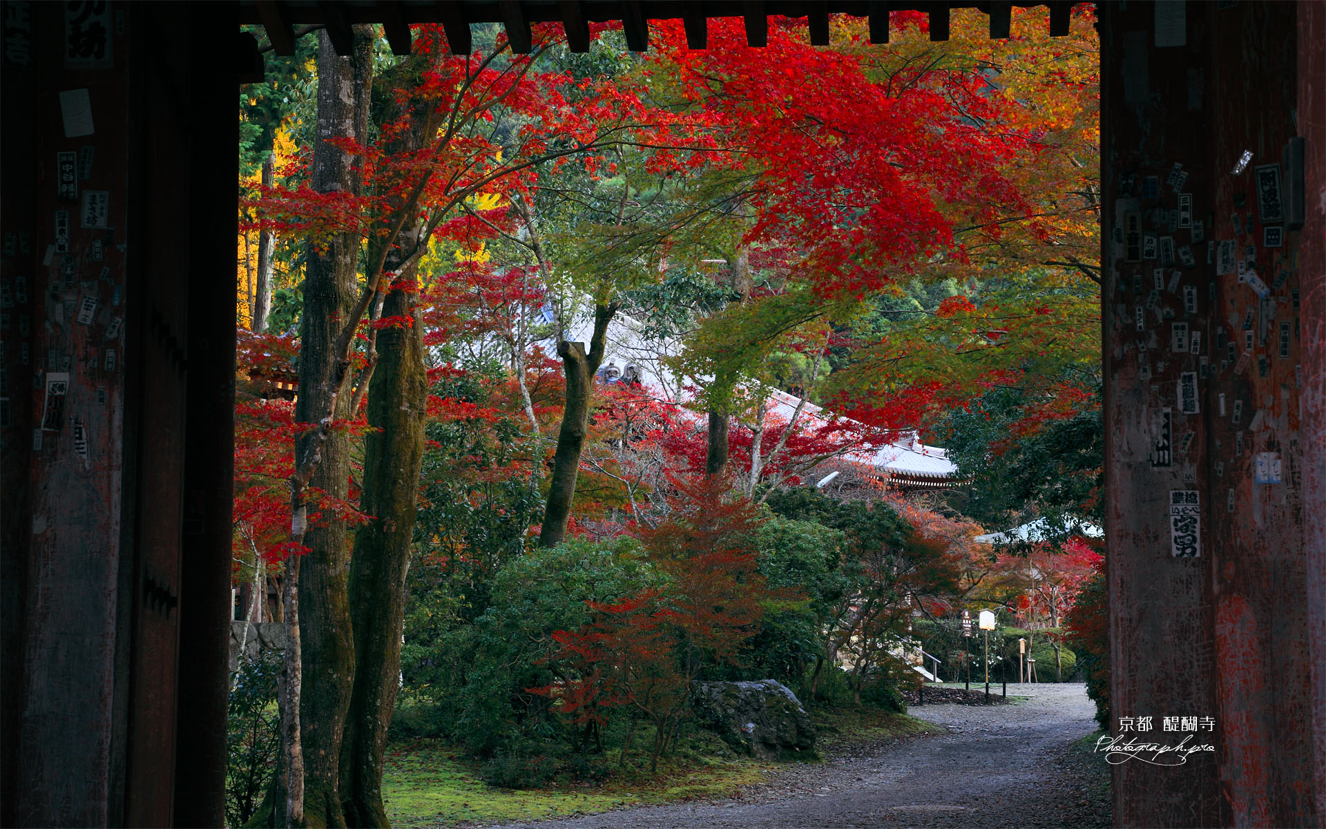 醍醐寺下醍醐の紅葉