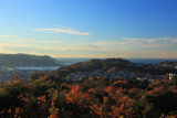 パノラマ台から雑木紅葉の逗子