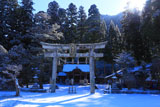 京都山国神社の鳥居