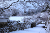 大原 雪景色の実光院と勝林院