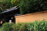 迎称寺 ハギと山門