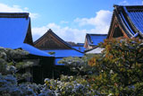 雪の仁和寺御殿