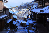 産寧坂の雪景色