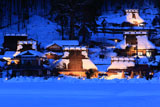 美山かやぶきの里 雪灯廊2011