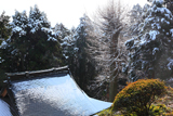 朝比奈 熊野神社の雪景色