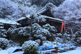 山科聖天 雪の聖天堂
