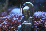 圓久寺 霜雪の地蔵菩薩