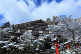 鞍馬寺 雪化粧の歓喜院