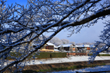 下鴨 雪枝越しの宮河町
