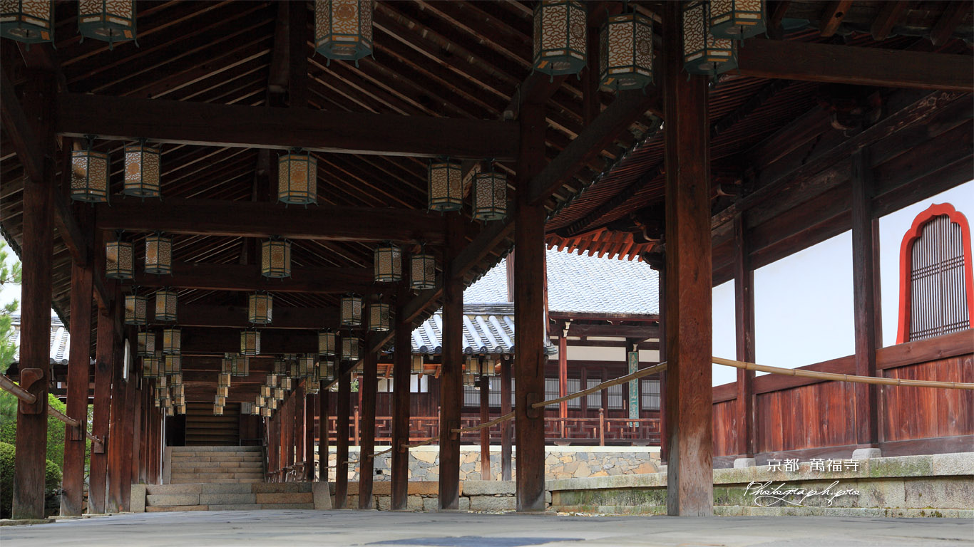 萬福寺回廊 壁紙