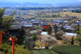 梅咲く瓶原