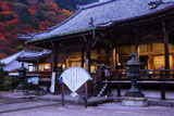 宵の善峯寺本堂