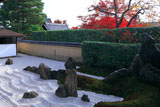 大徳寺瑞峯院 独坐庭と紅葉