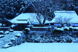 京北 雪化粧の地蔵院
