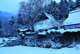 京北 地蔵院と雪景色