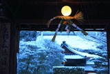 京都神光院 正月注連飾