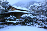 光悦寺 雪の了寂軒