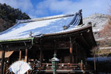 善峯寺 雪化粧の本堂