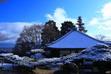 善峯寺 雪化粧の護摩堂