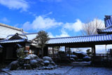 三鈷寺 雪化粧の境内