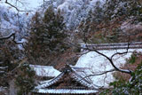 京都金蔵寺 雪化粧の客殿