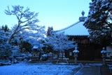 同聚院 雪景色の五大堂