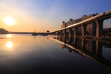 平潟湾の朝