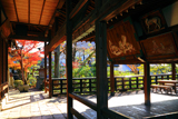 鳥辺山妙見堂 絵馬堂からの紅葉