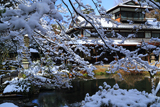 白沙村荘 枝雪越しの存古楼