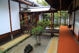聖澤院 坪庭の南天