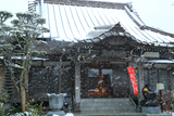 雪の日の妙典寺
