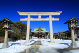 龍口明神社 日本晴れの浄域