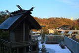 鎌倉 残雪の岡本神社
