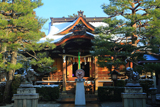 大将軍八神社 淡雪の拝殿