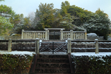 残雪の村上天皇村上陵